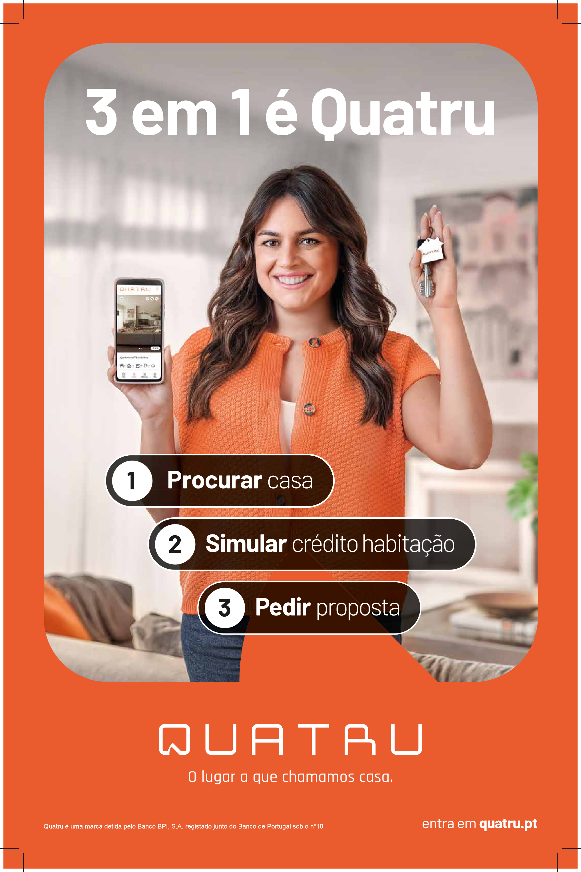 Quatru – 3 em 1 – Quatru full-page print ad